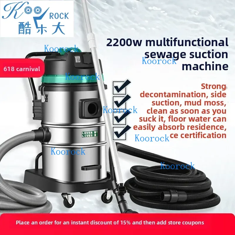 Power Tools Vacuum - HiLive Pool Pond Bottom Vacuum Krachtig