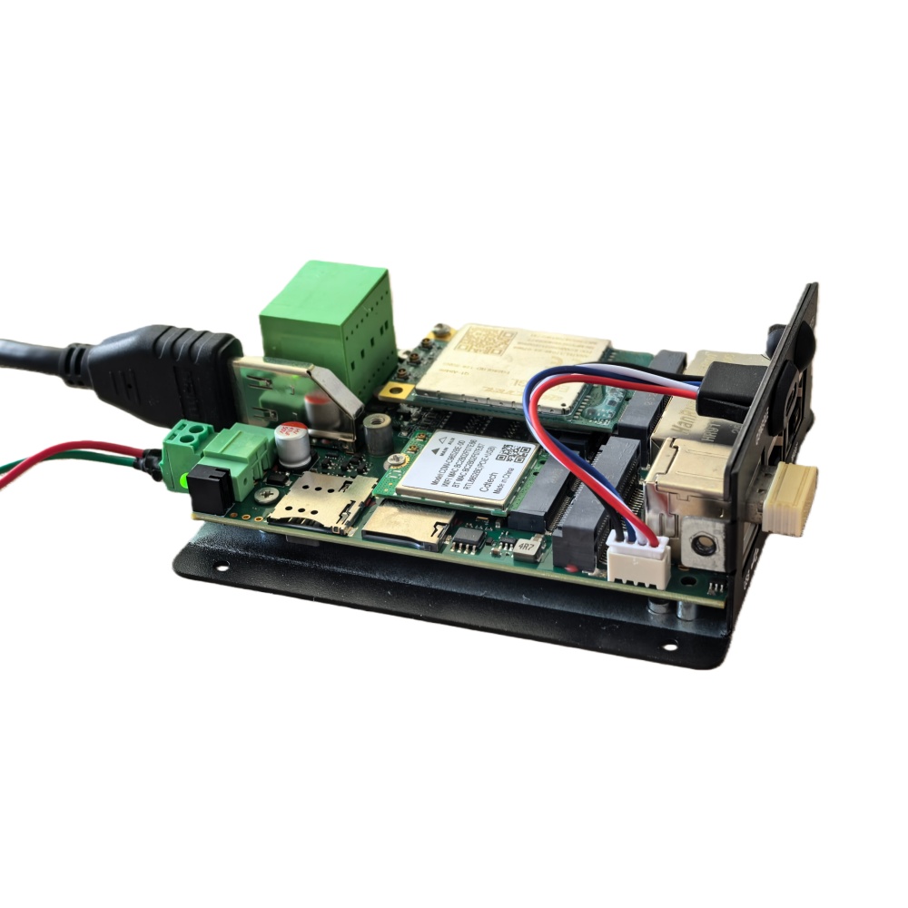 Power Tools For Linux - Wandmontage DIN-rail industriële Edge Ubuntu 24.04