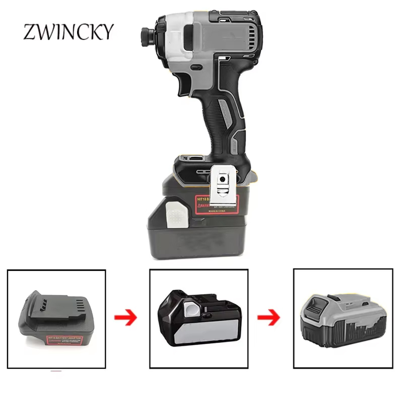 Power Tools Battery Adapter - ZWINCKY Adapter Converter voor Hitachi/Hikoki, 18V