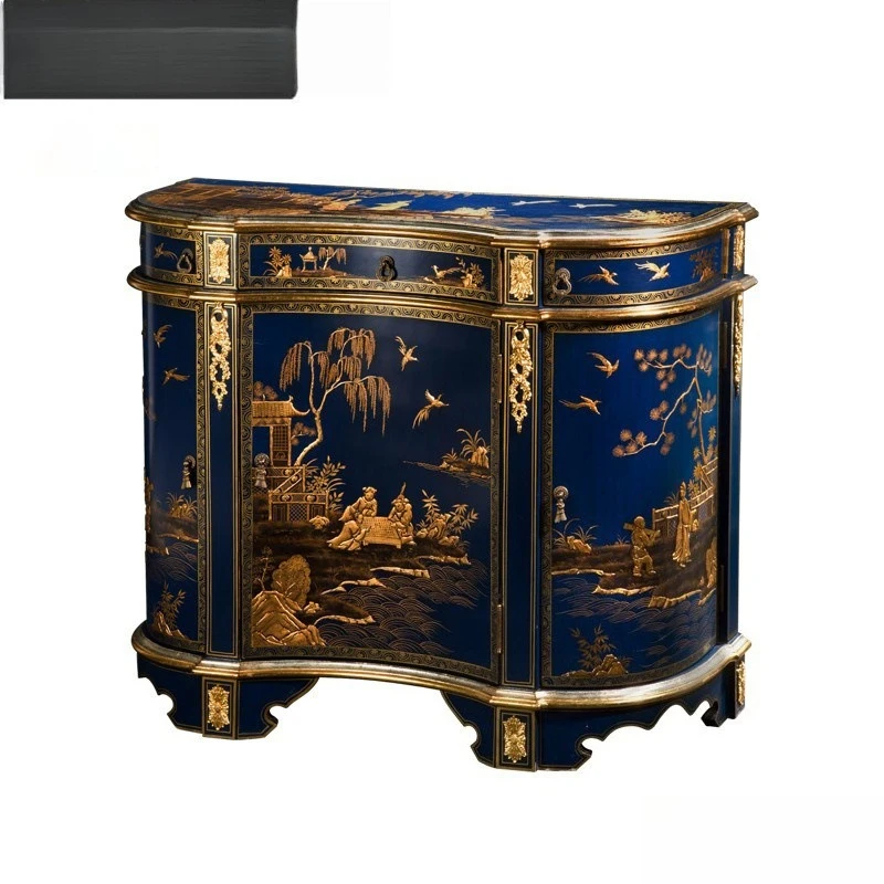 Power Tools Names - Europese Chinese stijl retro marineblauw luxe