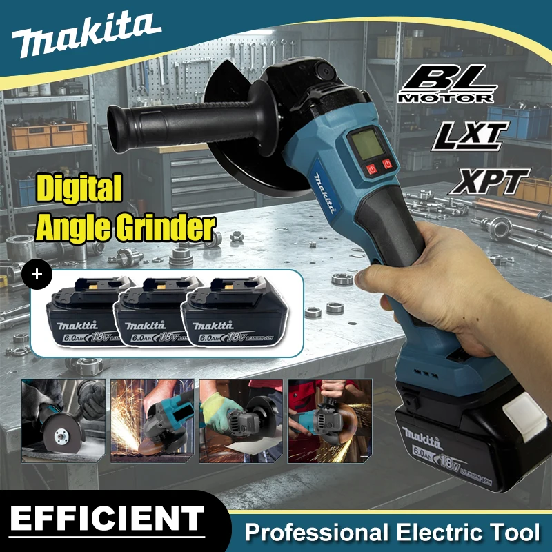 Power Tools Display - Makita borstelloze digitale display impact-hoekfrees DIY