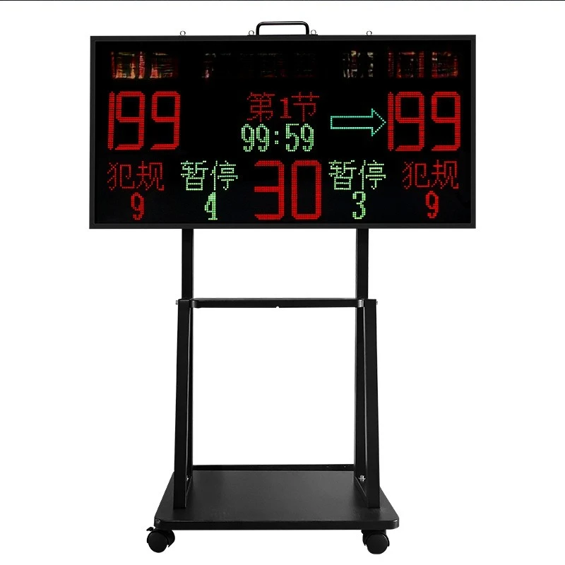 Power Tools Names - Verplaatsbare basketbal scorebordbeugel van vloer tot