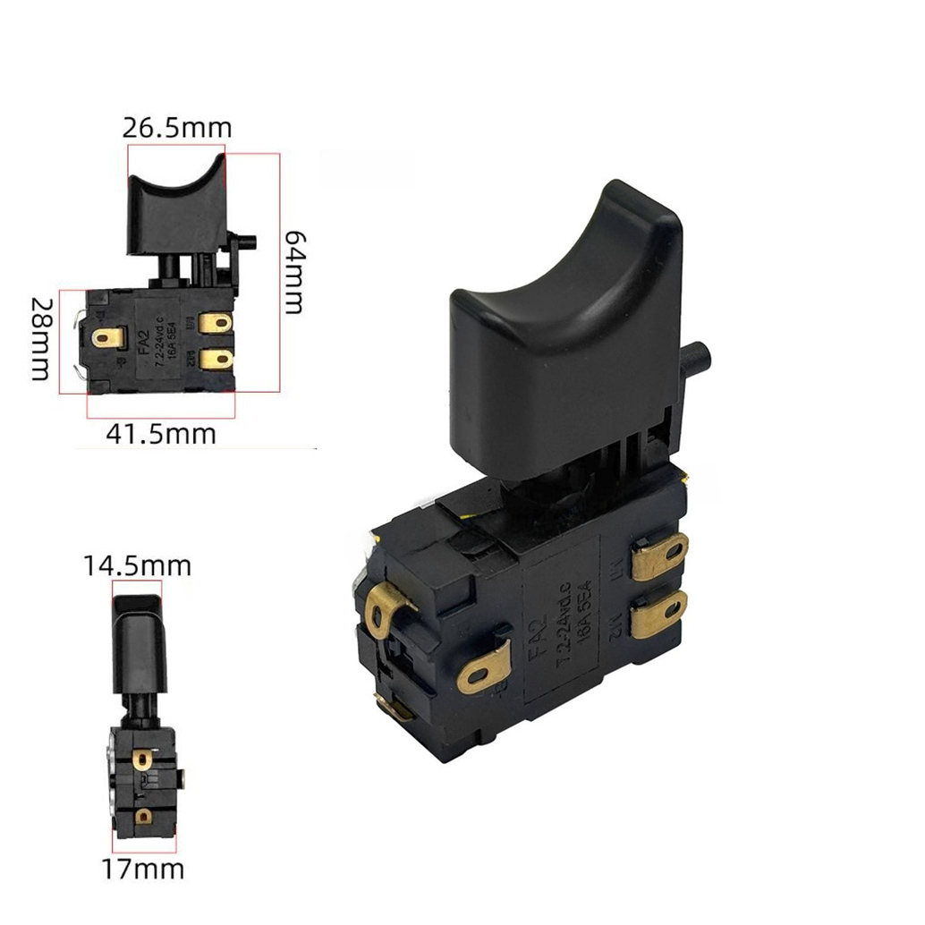 Power Tools Online - 12V 21V lithium-elektrische boorschakelaar Vooruit Achteruit