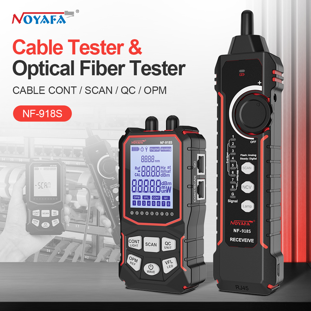 Power Tools Display - Noyafa Netwerkkabel Tester Lcd Display Kabel