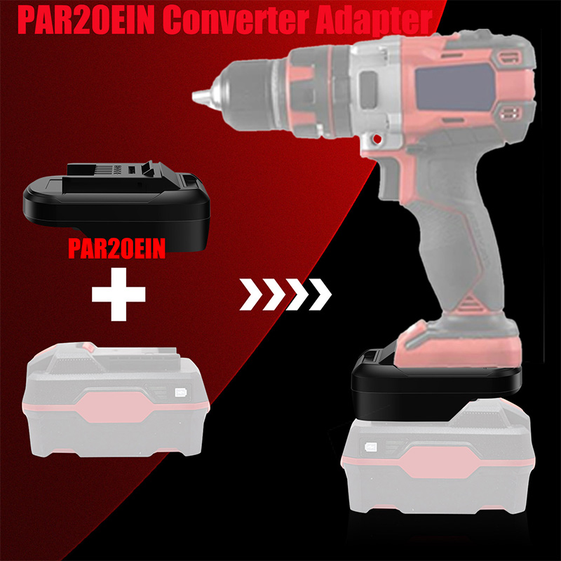 Power Tools Battery Adapter - HAKSINKY PAR20EIN Power Tool Batterijadapter voor