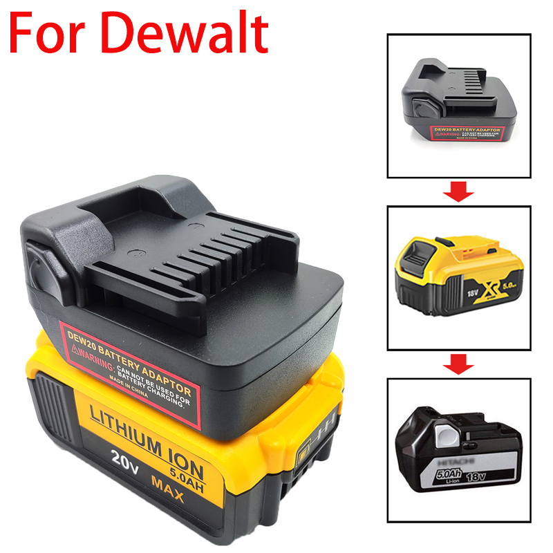 Power Tools Battery Adapter - Voor Dewalt 18 V/20 V DCB