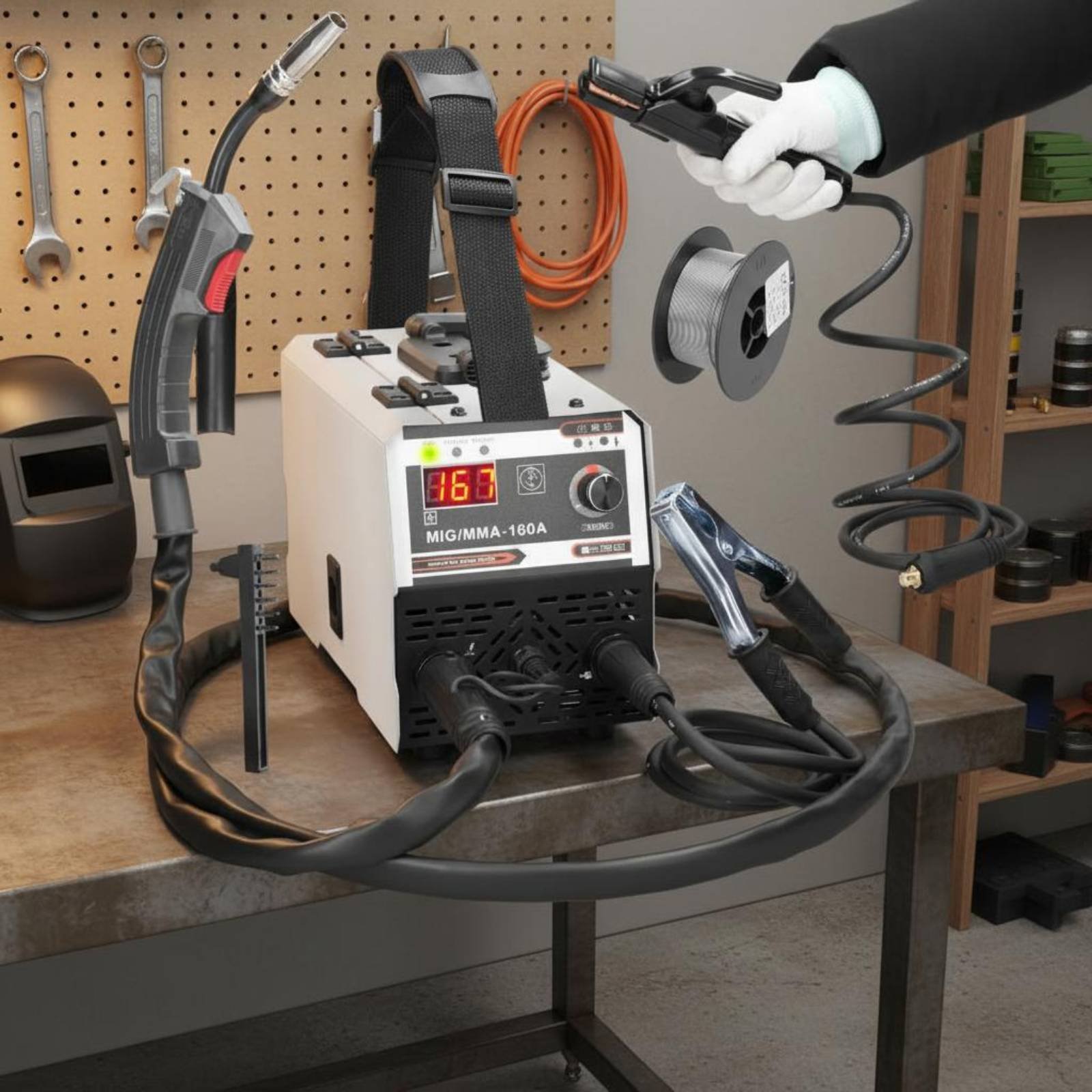 Draagbare MIG MMA-lasapparaat  - Power X Tools And Machinery recensie en prijs