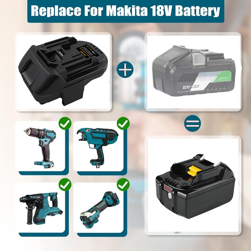 ALASICKA Batterijadapter HK18M - Power Tools Battery Adapter recensie en prijs