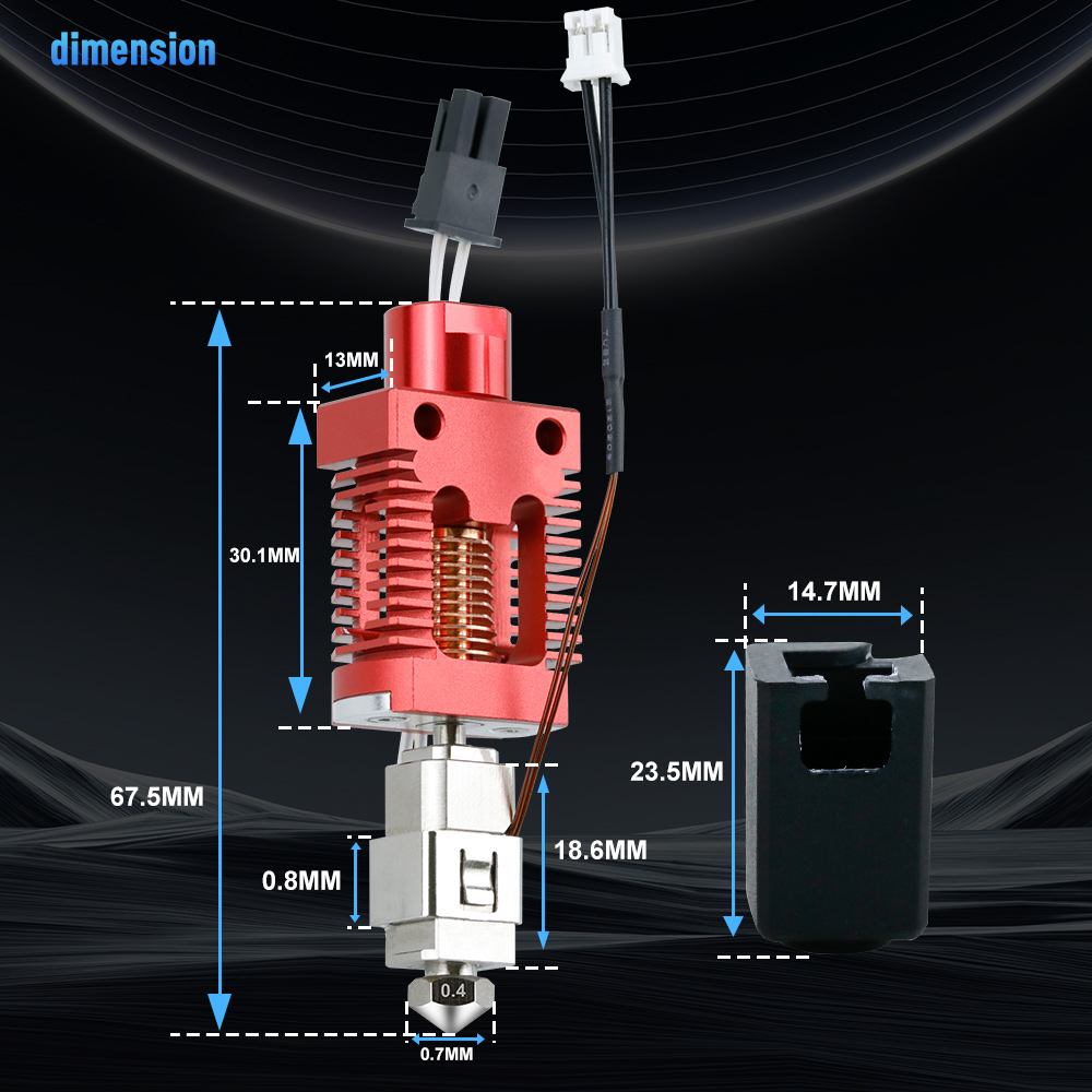 Hotend Kit voor Creality Ender - Creality Printer Ender 3 V3 recensie en prijs