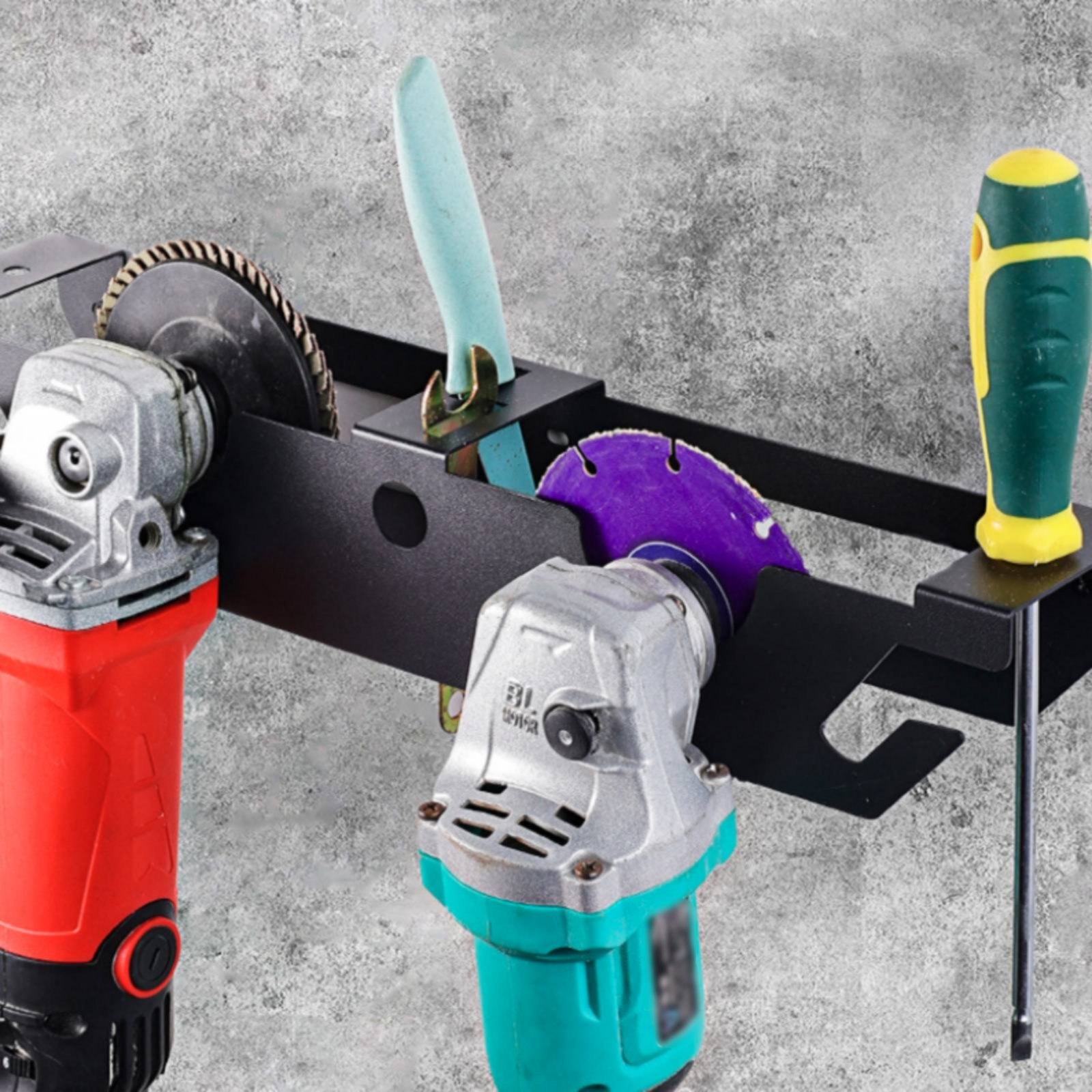 4-delige hoekfreeshouder, zwaa - Power Tools Organizer recensie en prijs