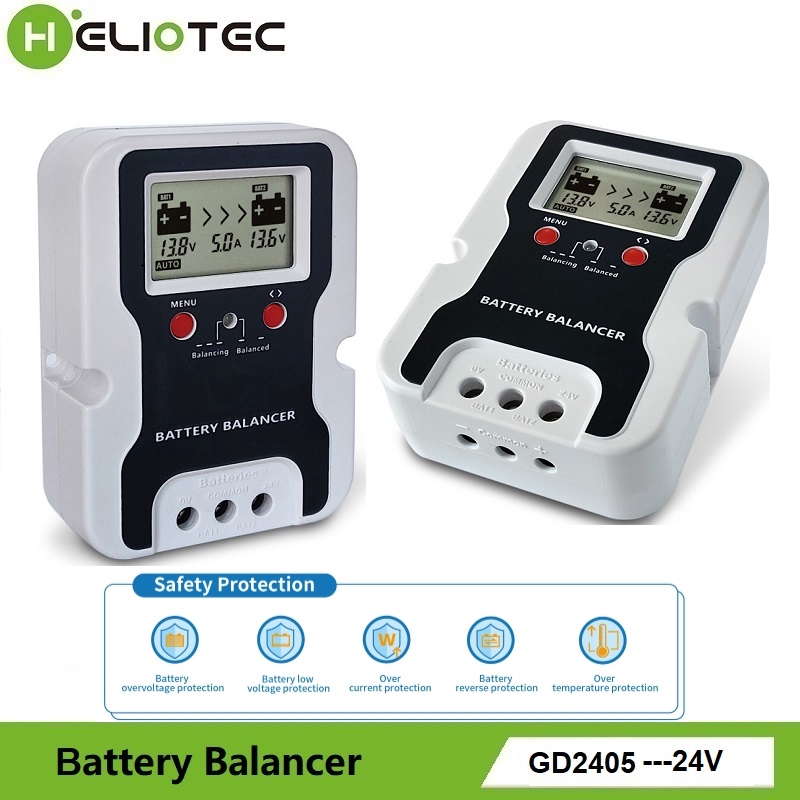 24V batterij-equalizer met spa - Power Tools Display recensie en prijs