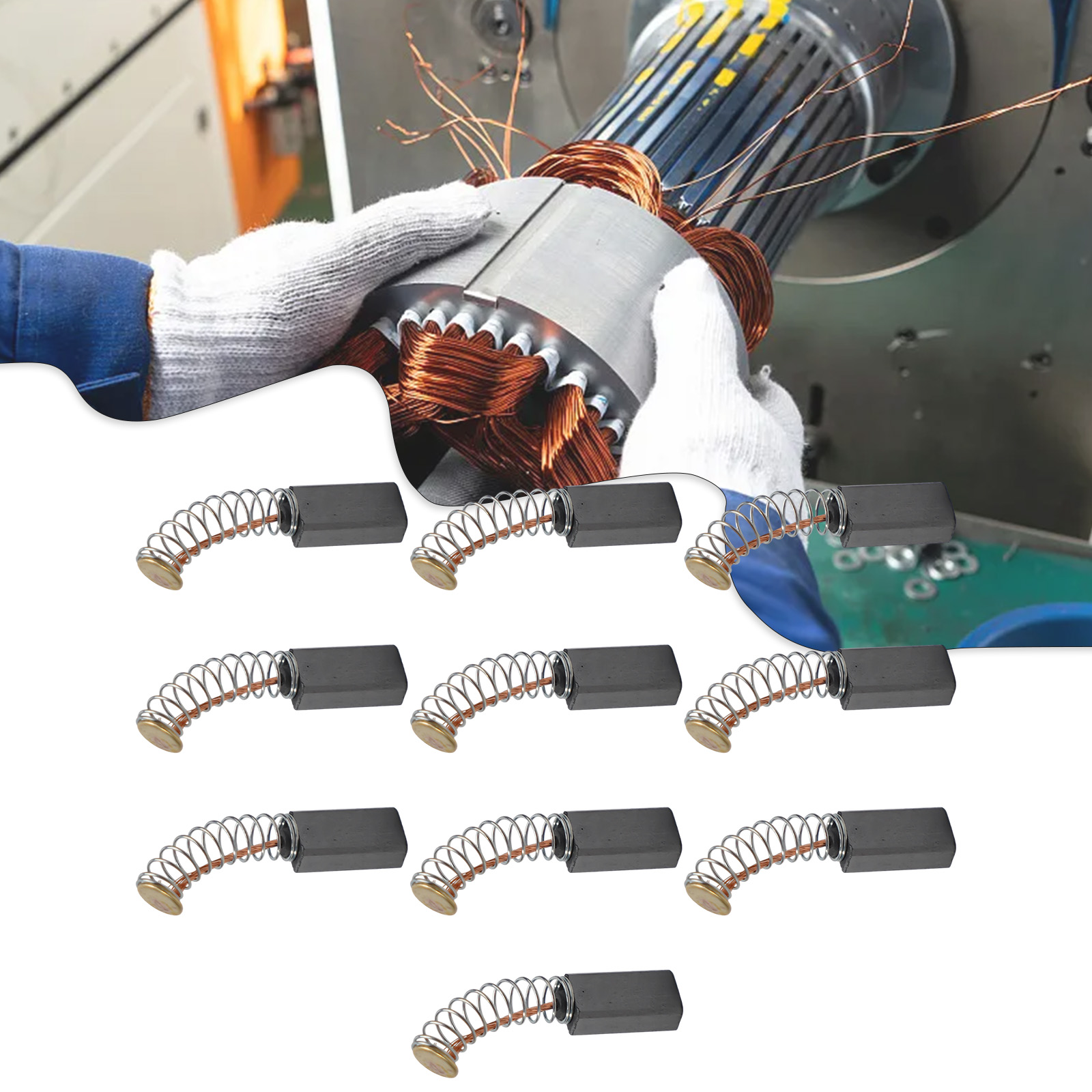 10-pack koolborstels 12 mm x 6 - Power X Tools And Machinery recensie en prijs