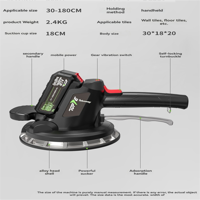 Krachtige tegellegmachine 250  - Power Tools Vacuum recensie en prijs
