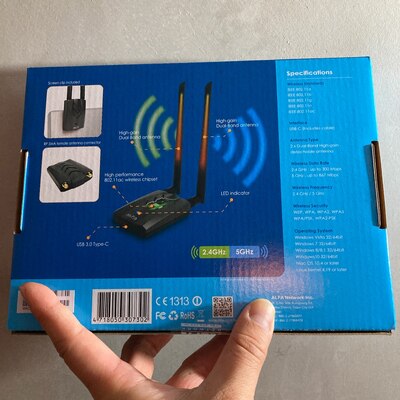 Nieuwe ALFA AWUS036ACH maakt g - Power Tools For Linux recensie en prijs
