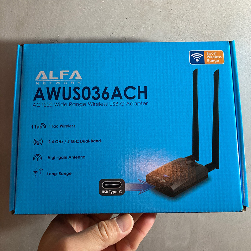 Nieuwe ALFA AWUS036ACH maakt g - Power Tools For Linux recensie en prijs