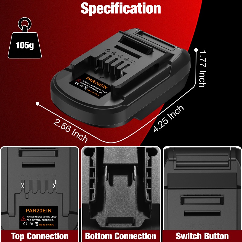 HAKSINKY PAR20EIN Power Tool B - Power Tools Battery Adapter recensie en prijs