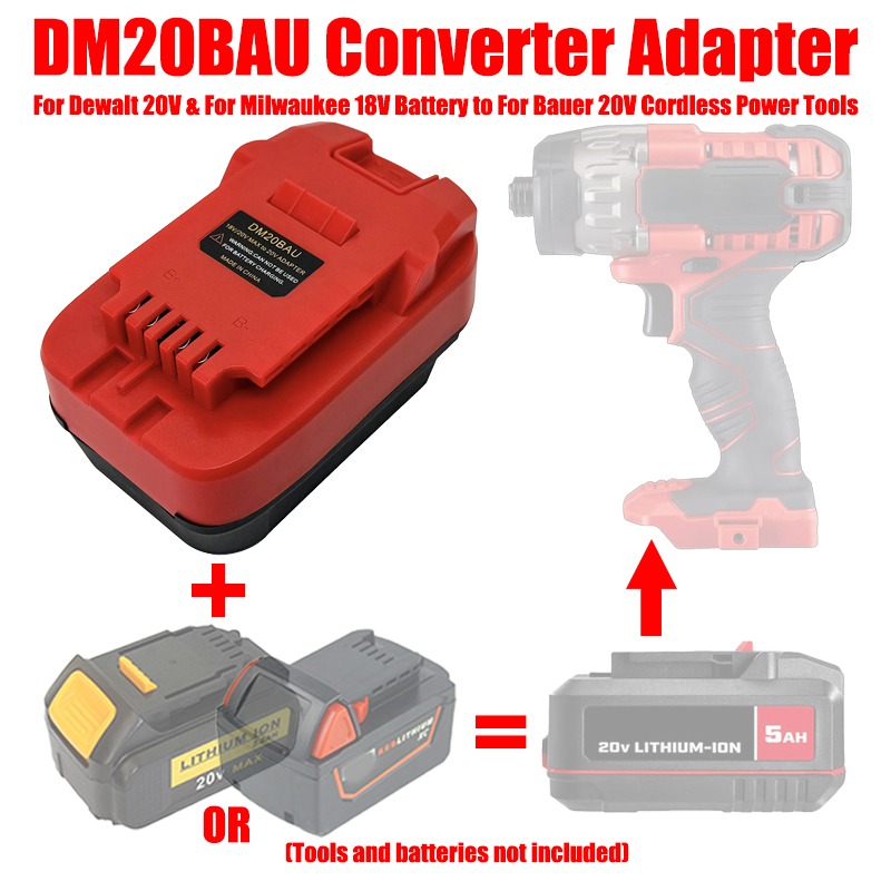 ALASICKA MT18BAU DM20BAU BS18B - Power Tools Battery Adapter recensie en prijs