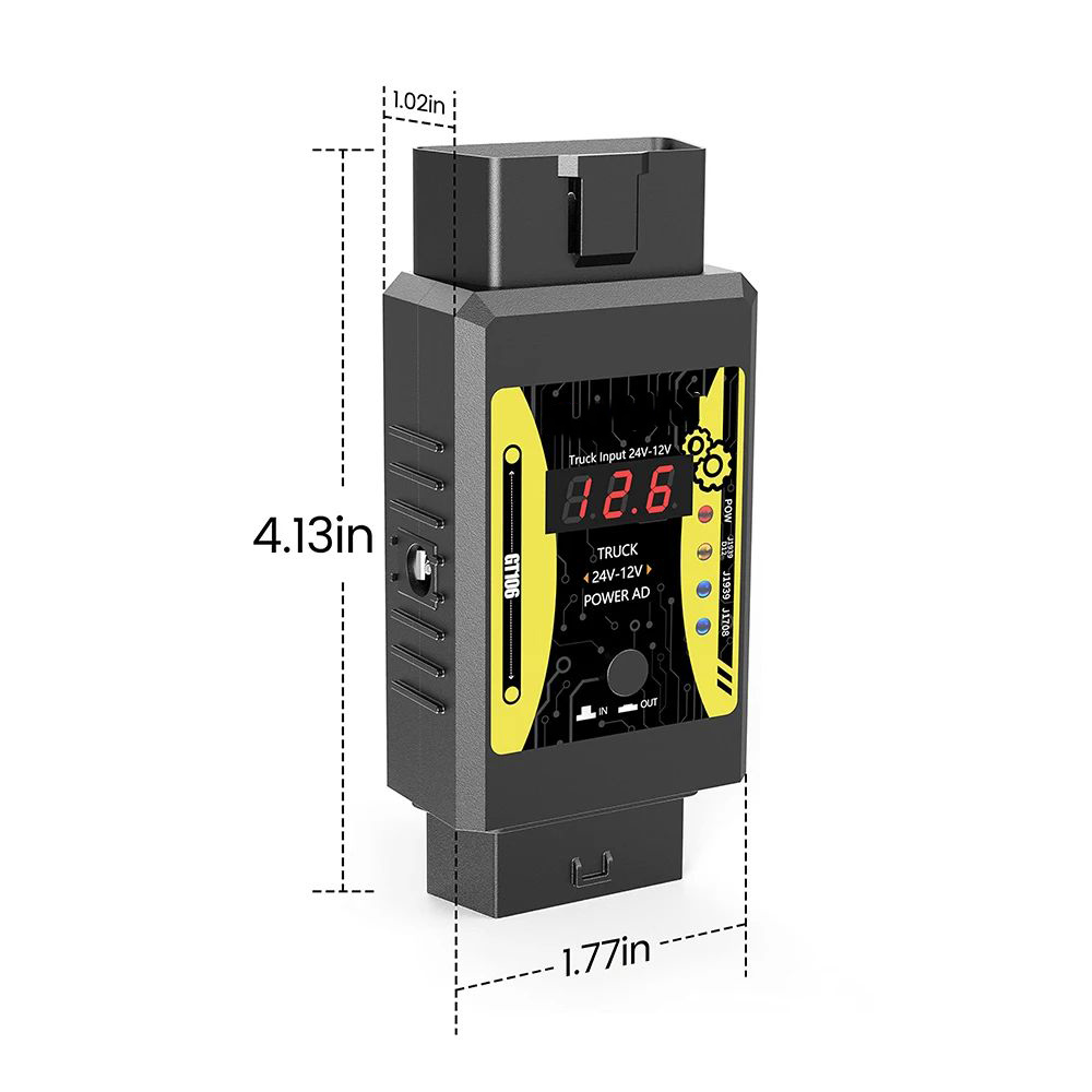 Godiag GT106 Plus Zware Truck  - Power Tools Technician recensie en prijs