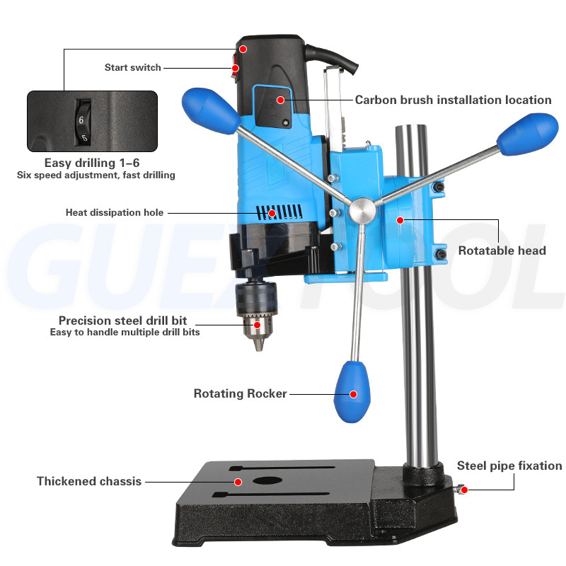 Digitale display werkbankboorm - Power Tools Display recensie en prijs