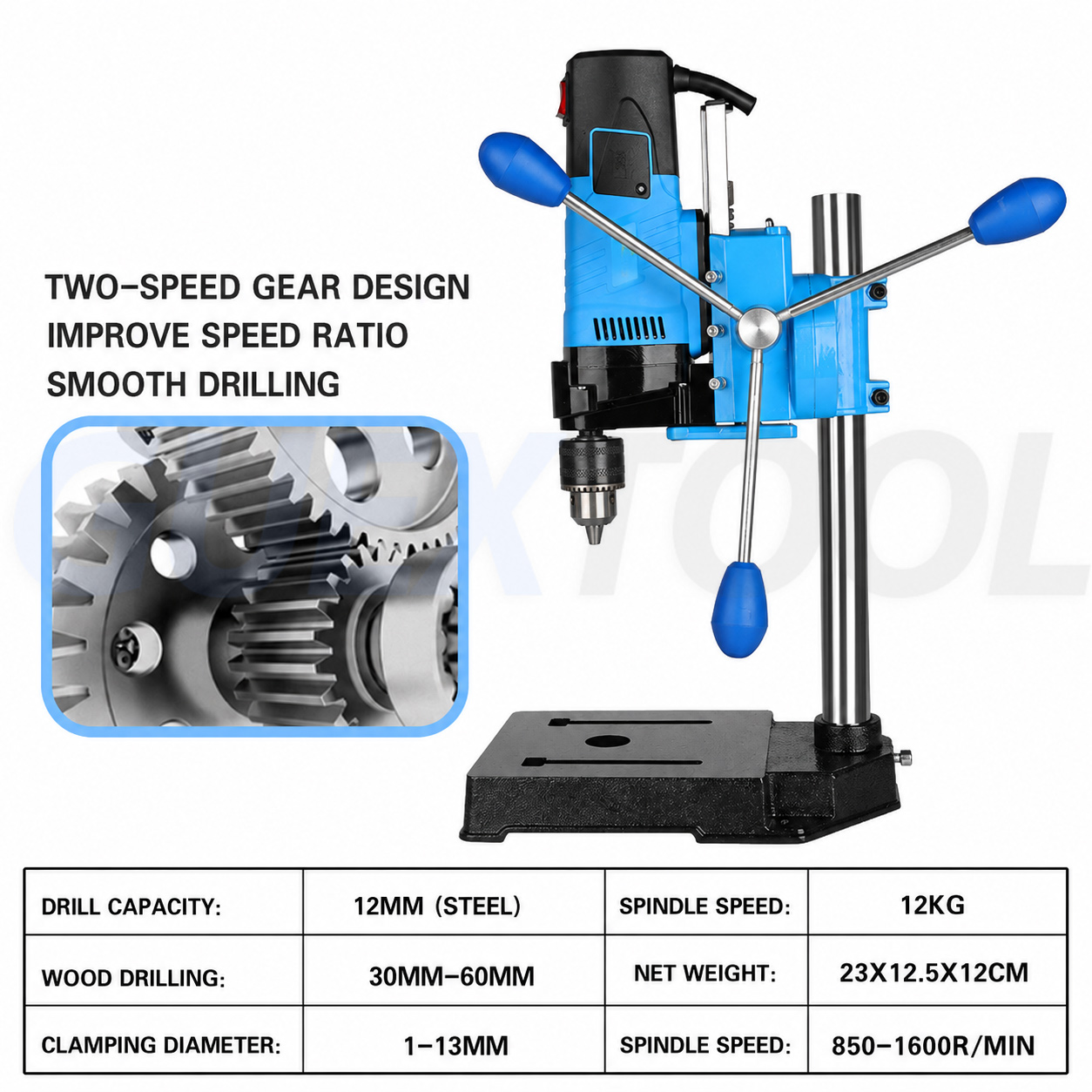 Digitale display werkbankboorm - Power Tools Display recensie en prijs