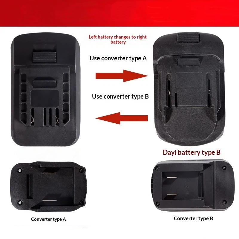 1 stuks elektrische gereedscha - Power Tools Battery Adapter recensie en prijs