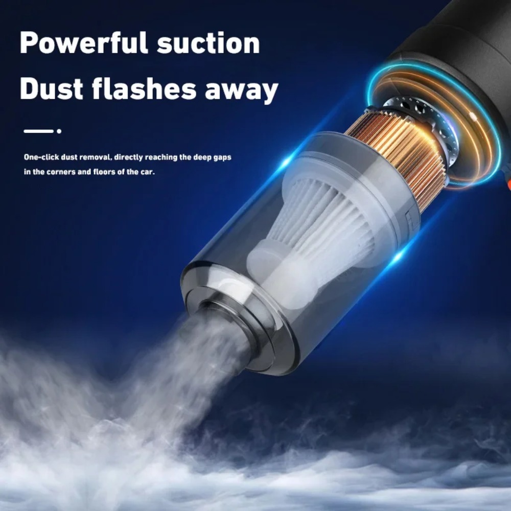 Draadloze draagbare autostofzu - Power Tools Vacuum recensie en prijs